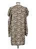 Shein Animal Print Tan Casual Dress Size 4 - photo 2
