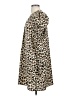 Shein Animal Print Tan Casual Dress Size 4 - photo 5