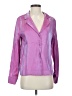 Shein Purple Long Sleeve Blouse Size 4 - photo 1