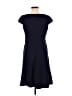 Anne Klein Solid Blue Casual Dress Size 8 - photo 2