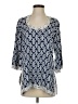 Escapada 100% Rayon Blue 3/4 Sleeve Blouse Size S - photo 1