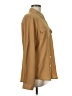Calvin Klein 100% Polyester Solid Tan Long Sleeve Blouse Size M (estimated) - photo 4