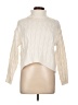 Pink Rose Ivory Turtleneck Sweater Size L - photo 1