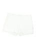 Faded Glory Solid White Cargo Shorts Size 4 (petite) - photo 1