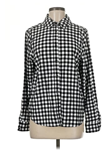 CALVIN KLEIN JEANS Long Sleeve Button-Down Shirt (view 1)