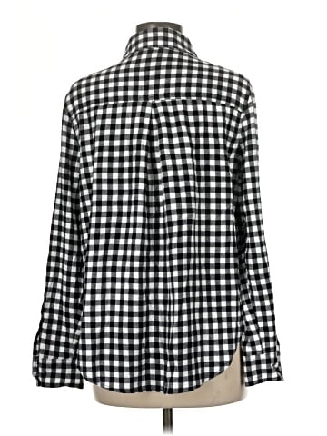 CALVIN KLEIN JEANS Long Sleeve Button-Down Shirt (view 2)