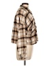 Ci Sono Plaid Tan Brown Long Sleeve Button-Down Shirt Size L - photo 4