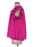 Glam 100% Polyester Pink Short Sleeve Blouse Size M - photo 5