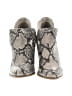 Fergalicious Animal Print Gray Ankle Boots Size 7 1/2 - photo 2