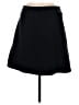 Sahalie Solid Black Casual Skirt Size M - photo 2