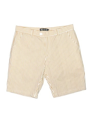 Allegra K Khaki Shorts (view 1)