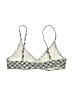 H&M Houndstooth Ivory Swimsuit Top Size 6 - photo 2