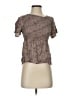 Urban Romantics 100% Rayon Brown Short Sleeve Blouse Size S - photo 1
