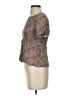Urban Romantics 100% Rayon Brown Short Sleeve Blouse Size S - photo 5
