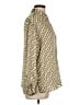 Zara Gold Long Sleeve Blouse Size L - photo 4