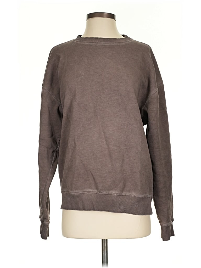 Pre-owned Pull & Bear Pullover Sweater In Brown