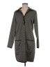 Max Studio Houndstooth Gray Casual Dress Size M (estimated) - photo 1