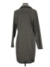 Max Studio Houndstooth Gray Casual Dress Size M (estimated) - photo 2