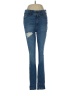NY&C Hearts Blue Jeans Size 8 - photo 1