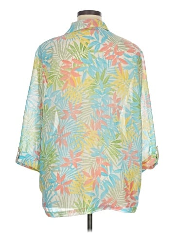 Cathy Daniels 3/4 Sleeve Blouse (view 2)