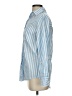 A New Day Stripes Blue Long Sleeve Button-Down Shirt Size XS - photo 5