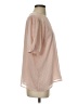 Calvin Klein Pink Short Sleeve Blouse Size M - photo 4