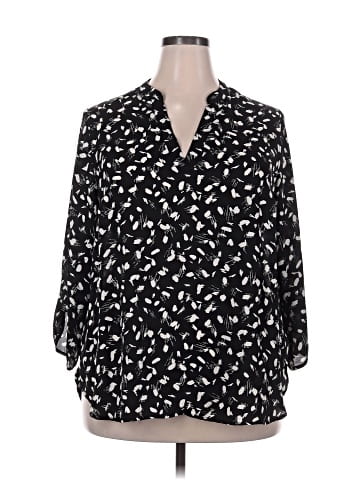 Lush 3/4 Sleeve Blouse (view 1)
