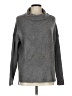Devotion by Cyrus Solid Gray Turtleneck Sweater Size L - photo 1