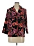 Joanna Floral Black 3/4 Sleeve Blouse Size M - photo 1