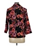 Joanna Floral Black 3/4 Sleeve Blouse Size M - photo 2