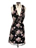 Love Tree 100% Polyester Floral Black Casual Dress Size S - photo 2