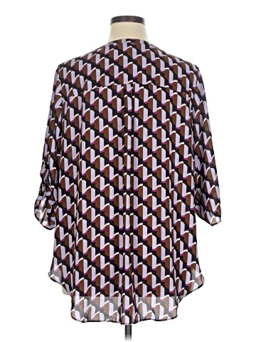 Worthington 3/4 Sleeve Blouse (view 2)