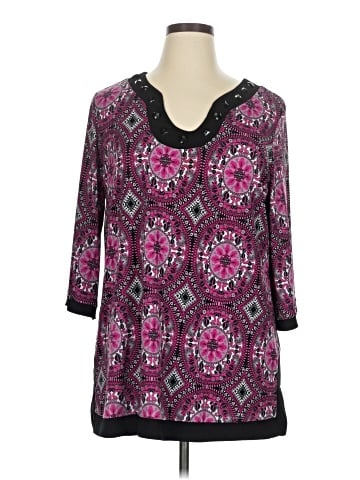 Kim Rogers 3/4 Sleeve Blouse (view 1)
