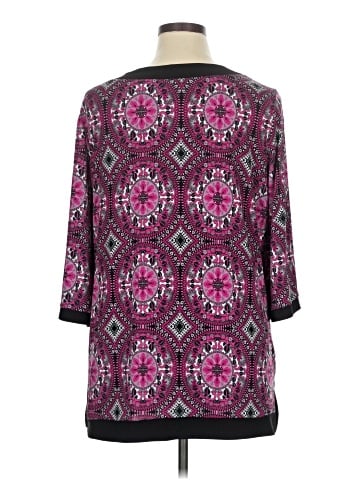 Kim Rogers 3/4 Sleeve Blouse (view 2)