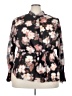 Rachel Roy 100% Polyester Floral Black Long Sleeve Blouse Size 3X - photo 1