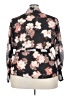 Rachel Roy 100% Polyester Floral Black Long Sleeve Blouse Size 3X - photo 2