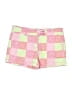 Vineyard Vines Checkered-gingham Pink Shorts Size 0 - photo 1