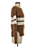 Press Stripes Brown Pullover Sweater Size S - photo 4