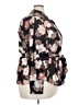 Rachel Roy 100% Polyester Floral Black Long Sleeve Blouse Size 3X - photo 4