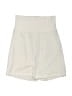 Zara Solid Ivory Athletic Shorts Size S - photo 1