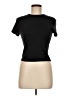 Essentials Black Short Sleeve Turtleneck Size M - photo 1