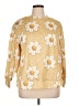 Emery Rose 100% Polyester Yellow 3/4 Sleeve Blouse Size 1X - photo 1