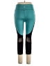 Lularoe Color Block Teal Active Pants Size XL - photo 2