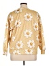 Emery Rose 100% Polyester Yellow 3/4 Sleeve Blouse Size 1X - photo 2