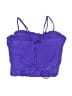 Decree Purple Blue Swimsuit Top Size M - photo 2