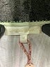 LoveShackFancy 100% Nylon Metallic Silver Green Cocktail Dress Size 12 - photo 6
