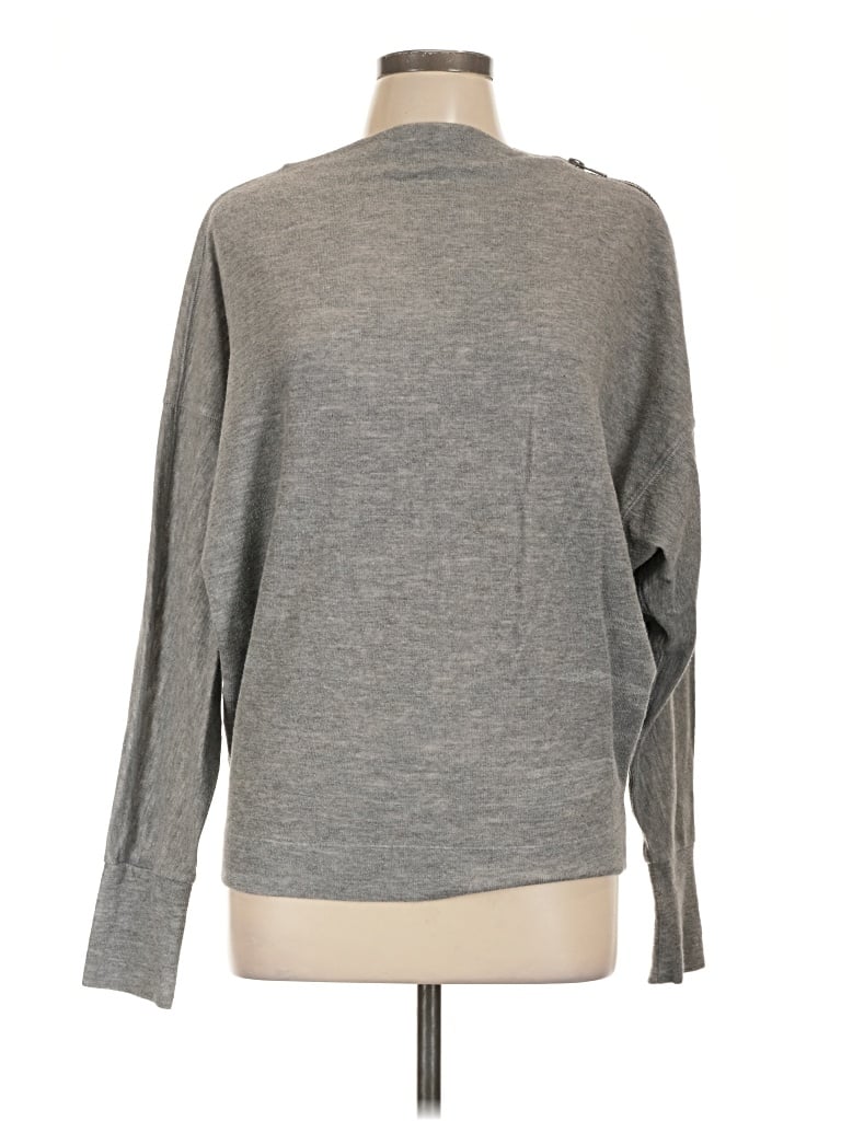 Pre-owned We The Free Turtleneck Sweater In Gray