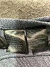H&M Mama Chevron-herringbone Blue Dress Pants Size XS - photo 7