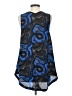 14th & Union 100% Polyester Blue Sleeveless Blouse Size XS - photo 2