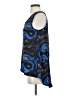 14th & Union 100% Polyester Blue Sleeveless Blouse Size XS - photo 5